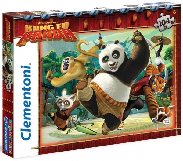 CLEMENTONI 104 EL. Kung Fu Panda (27939)