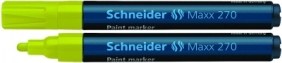 Marker olejowy Schneider Maxx 270, żółty 1,0-3,0 mm (SR127005)
