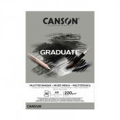 Blok Canson Graduate Media Grey A5, 30 arkuszy