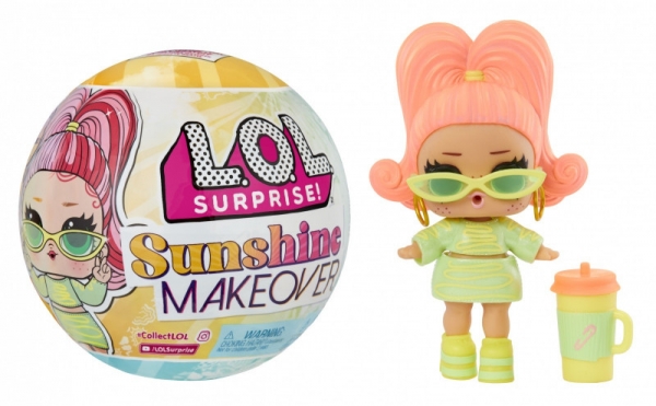 Lalka L.O.L. Surprise Sunshine Makeover 1 sztuka (589396EUC/display)