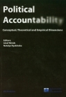 Political accountability Conceptual, Theoretical and Empirical Dimensions