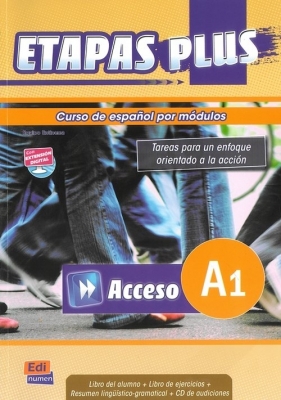 Etapas Plus Acceso A1 Podręcznik + ćwiczenia + CD audio - praca zbiorowa<br />