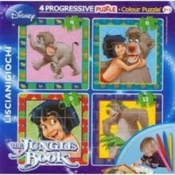 Puzzle Progressive 4. Disney Księga Dżungli (40704)