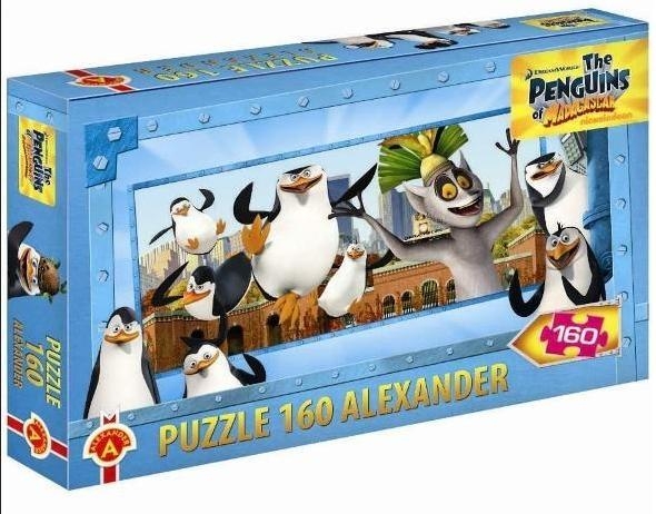 Puzzle Pingwiny z Madagaskaru 160 (1439)