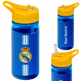 Bidon z rurką Real Madrid, 450 ml