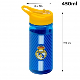 Bidon z rurką Real Madrid, 450 ml