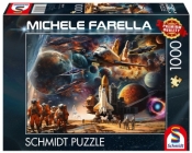 Puzzle PQ 1000 Michele Farella Podróż do galakt G3