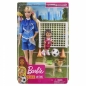 Barbie: Lalka Barbie - trenerka piłki nożnej (GLM47)