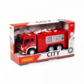 Samochód straż pożarna ze światłem i dźwiękiem City (86396)