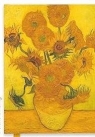 Notatnik quatro linia TW Słoneczniki Van Gogh