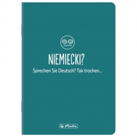 Zeszyt A5/60k kratka - J. Niemiecki