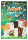  Kolorowanka & Activity Book A4 dżungla, 64 strony