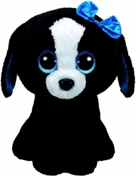 Maskotka Beanie Boos Tracey - Biało-czarny Pies 42 cm (36839)