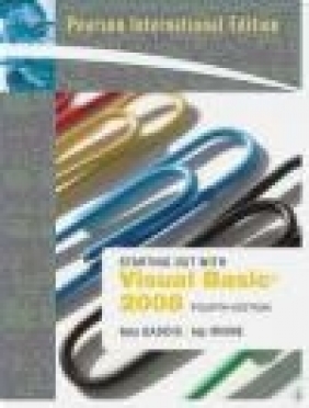 Starting Out with Visual Basic 2008 Tony Gaddis, Kip R. Irvine, T Gaddis