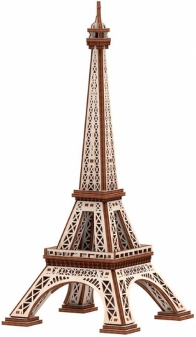 Puzzle Drewniane 3D Wieża Eiffla