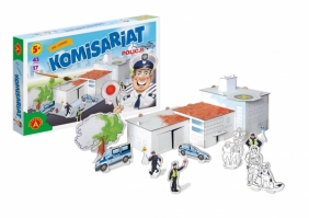 Domek do malowania - Komisariat Policji