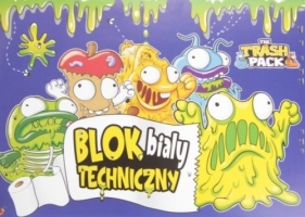 Blok techniczny A4 10 kartek biały - <br />