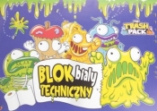 Blok techniczny A4 10 kartek biały - <br />