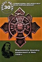 Wspomnienia dowódcy żandarmerii w Helu 1939 r. - Żarczyński Bolesław