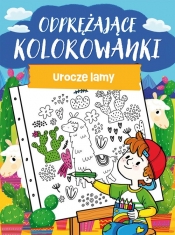 Odprężające kolorowanki. Urocze lamy - Opracowanie zbiorowe