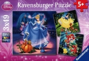 Puzzle 3w1: Disney - Księżniczki (093397)