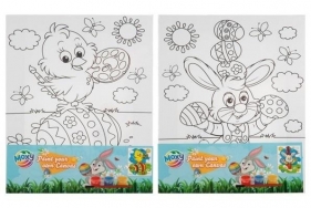 Wielkanocne płótno 20/15cm MIX