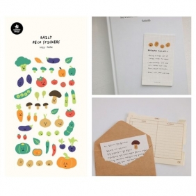 Naklejki ozdobne Śmieszne Warzywa Suatelier