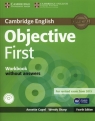 Objective First Workbook without Answers with Audio CD Capel Annette, Sharp Wendy