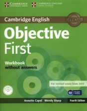 Objective First Workbook without Answers with Audio CD - Capel Annette, Sharp Wendy