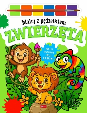 Maluj pędzelkiem. Zwierzęta - Wojciech Baturo