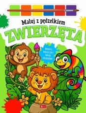Maluj pędzelkiem. Zwierzęta - Wojciech Baturo