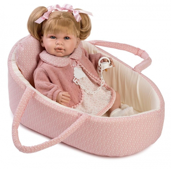 Lalka hiszpańska Daniela w nosidełku 45cm