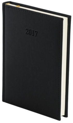 Kalendarz 2018 A5 dzienny Vivella czarny