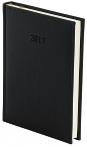 Kalendarz 2018 A5 dzienny Vivella czarny