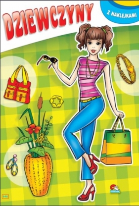 Kolorowanka. Dziewczyny - Brunetka (B5, 16 str.) - Opracowanie zbiorowe