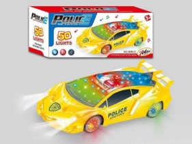 Auto 24cm B&G ze światłem i dźwiękiem