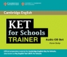 KET for Schools Trainer Audio 2CD Saxby Karen