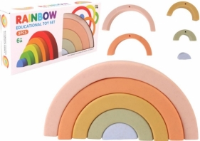 Drewniana tęcza rozwojowa