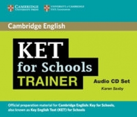 KET for Schools Trainer Audio 2CD - Karen Saxby