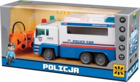 Ciężarówka policyjna na radio z ładowarką (02239)