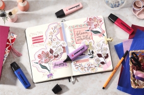 Zakreślacz Nature Colores, 4szt