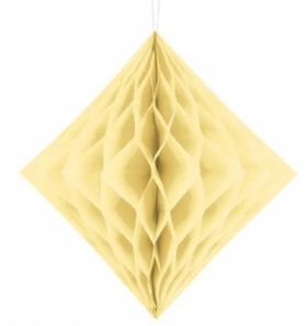 Diament bibułowy kremowy 30cm