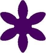 Dziurkacz ozdobny - Kwiatek 7,6cm