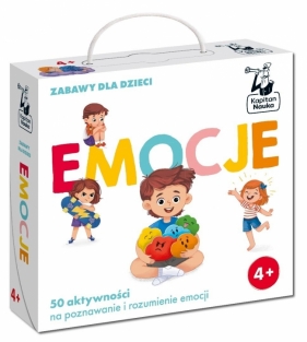 Kapitan Nauka Emocje. Zabawy dla dzieci - Martyna Filipiak, Elisabeth Clover