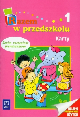 Razem w przedszkolu 1 Karty pracy - Łada-Grodzicka Anna, Piotrowska Danuta<br />