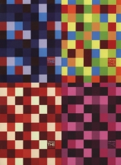 Zeszyt A5 w kratkę 80 kartek Cross the colour 5 sztuk mix