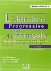 Litterature progressive du Francais Niveau debutant książka + CD 2 edition