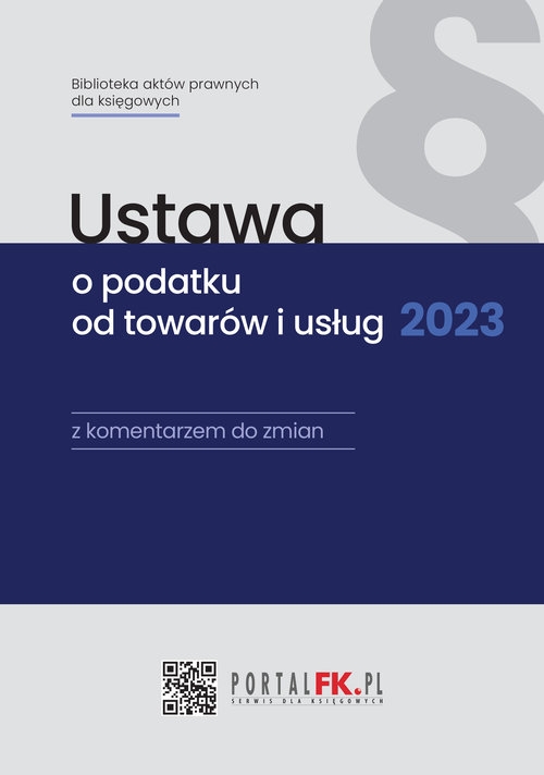 Ustawa o podatku od towarów i usług 2023