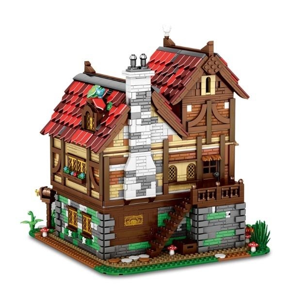 <img src='https://webimage.pl/pics/399/1/d6974077151399.jpg' style='height:440px' /> Klocki Medieval Inn + Tavern 2868el