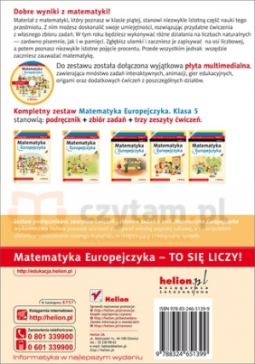 Matematyka Europejczyka 5 Zbiór zadań - Borzyszkowska Jolanta, Stolarska Maria